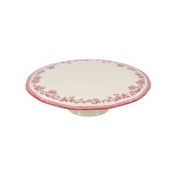 Salt en Pepper Taartplateau 32,5xH9cm burgundy Cyril