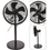 Excellent Houseware Ventilator staand 45cm zwart