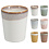 Excellent Houseware Beker 320ml aardewerk 6 assorti