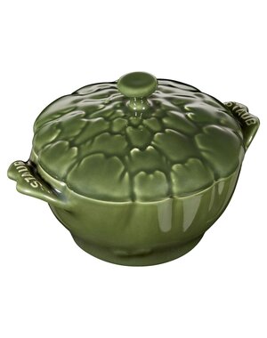 Staub Cocotte 13 cm / 450 ml Artisjok Basilicum groen