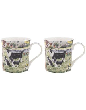The Leonardo Collection Mokkenset Schaap en Collie set/2