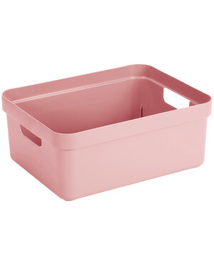 Sunware Opbergbox 24L roze Sigma Home