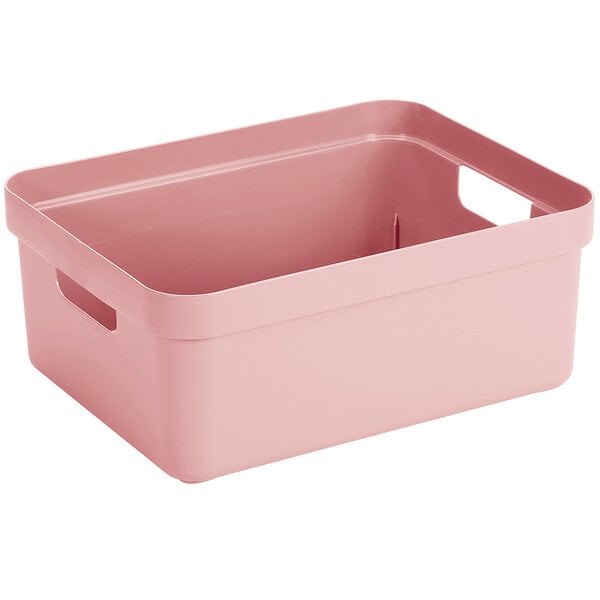 Sunware Opbergbox 24L roze Sigma Home