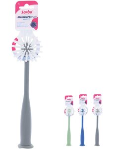 Sorbo Afwasborstel Glassware Brush 3 assorti