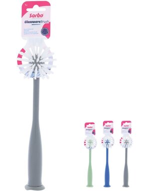 Sorbo Afwasborstel Glassware Brush 3 assorti