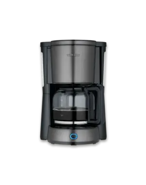 Severin Koffiezetapparaat 1,25L KA9340 glaskan dark inox