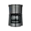Severin Koffiezetapparaat 1,25L KA9340 glaskan dark inox