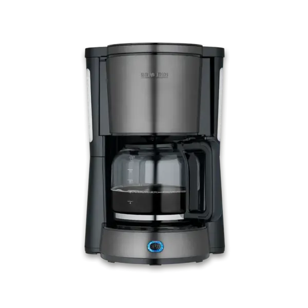 Severin Koffiezetapparaat 1,25L KA9340 glaskan dark inox