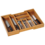 Kesper Bestekbak 43x35-58cm Bamboe uitschuifbaar