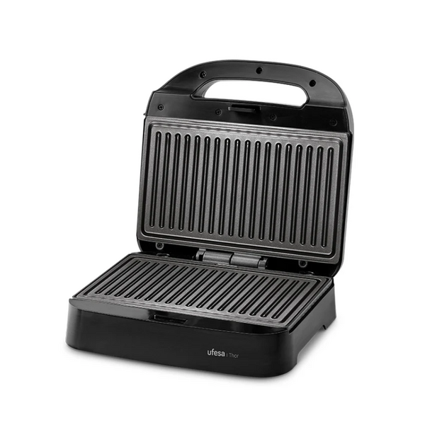 UFESA Tosti / Panini Grill 750W Thor Ufesa zwart