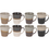 Siaki Mok 300ml aardewerk set/8