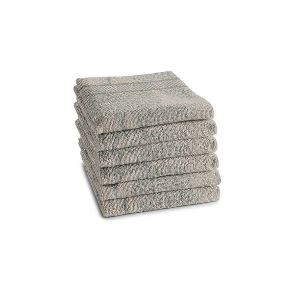 DDDDD Keukendoek Trees bruin set van 6