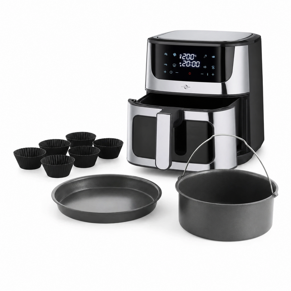 Airfryer 8L Impuls + Gratis bakset