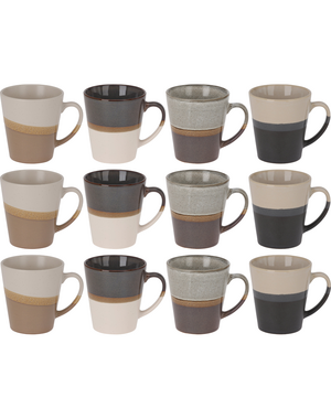 Siaki Mok 300ml aardewerk set/12