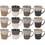 Siaki Mok 300ml aardewerk set/12