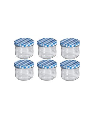  Jampotglazen per 6 stuks 250 ml