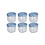 Jampotglazen per 6 stuks 250 ml