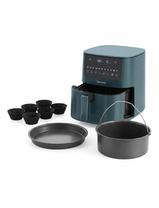 Greenpan Airfryer XXL 1 Basket 7,2L Smokey Blue Bistro Greenpan + Bakset