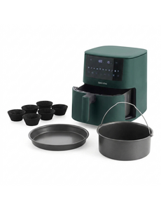 Greenpan Airfryer XXL 1 Basket 7,2L Pine Green Bistro Greenpan + Bakset