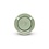 Salt en Pepper Bord diep 23xH5cm groen Cameo set van 2