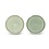 Salt en Pepper Bord plat 21,5cm groen Cameo set van 4