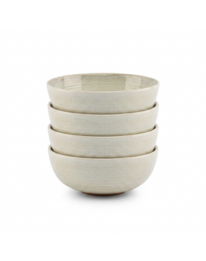 Salt en Pepper Kom 16,5xH6,5cm beige Cameo set van 4
