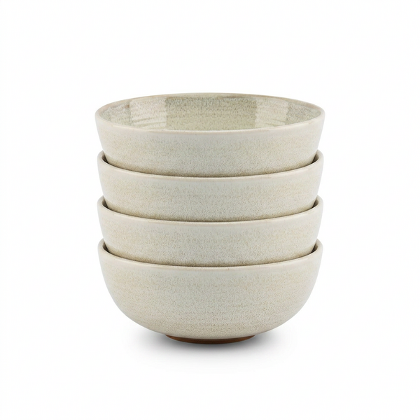 Salt en Pepper Kom 16,5xH6,5cm beige Cameo set van 4