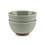 Salt en Pepper Kom 18xH9cm groen Cameo set van 2