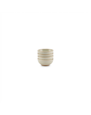 Salt en Pepper Kom 8,5xH4cm beige Cameo set van 4