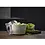 Aardappelschiller met draaihendel Funktion wit