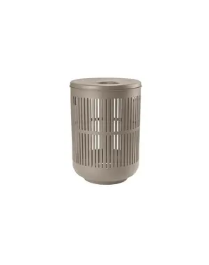  Wasbox met deksel 60L Zone Ume taupe