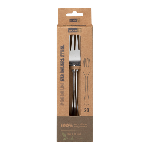 Sola Vork Eco Bestek set/20
