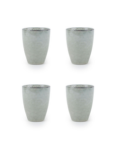 Salt en Pepper Beker 30cl groen Artisan set/4