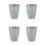 Salt en Pepper Beker 30cl groen Artisan set/4