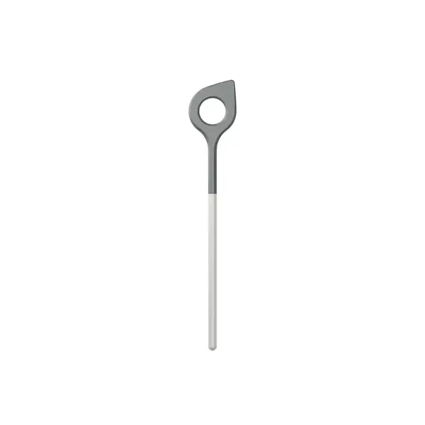 Rosti Roerlepel met punt en gat 31cm New Optima wit