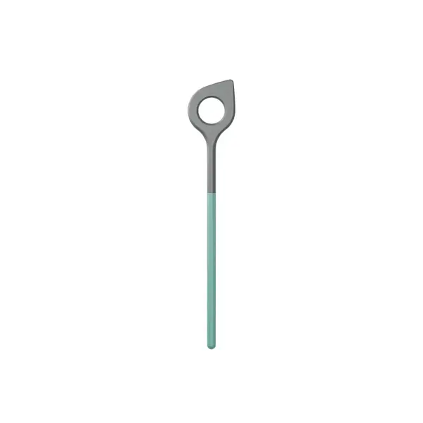 Rosti Roerlepel met punt en gat 31cm New Optima nordic green