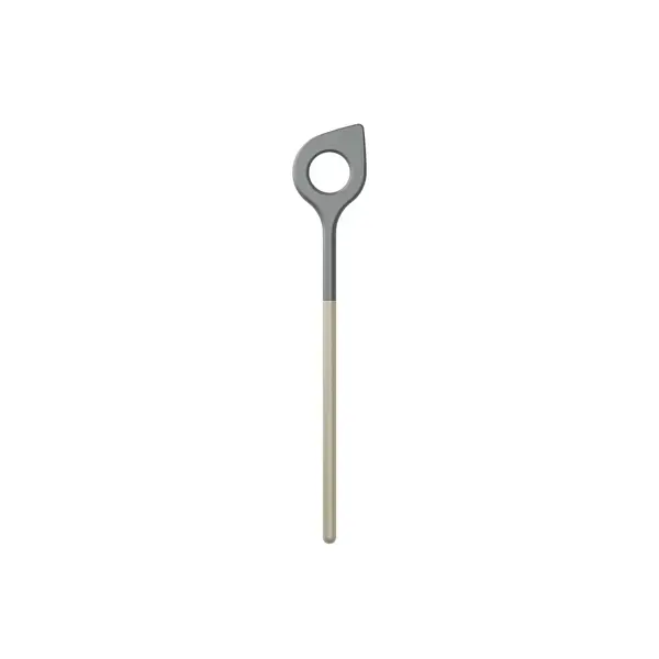 Rosti Roerlepel met punt en gat 31cm New Optima humus