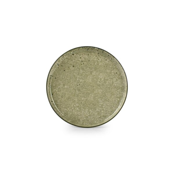 Ona Plat bord 20cm groen Gravel