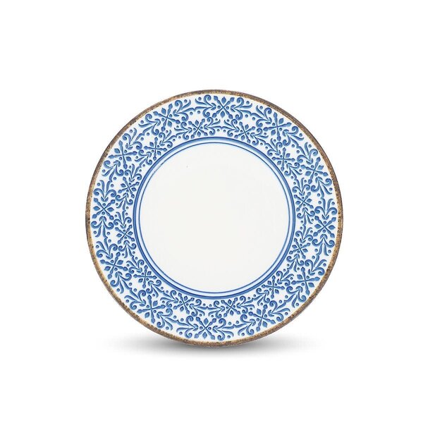 BonBistro Plat bord 27cm blauw Azul
