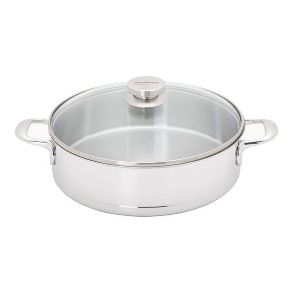 Demeyere Hapjespan 28cm Demeyere Fusion met glasdeksel