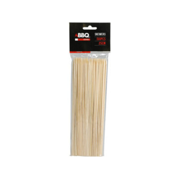 Satestokjes 25cm BBQ bamboe set/100