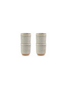 Salt en Pepper Mok 27cl beige Cameo set van 4