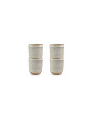 Salt en Pepper Mok 27cl beige Cameo set van 4