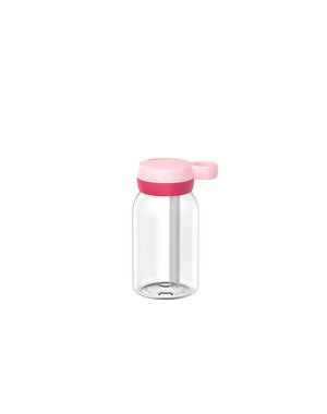 Mepal Drinkfles met rietje Campus 450 ml - Cool Pink