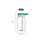 Mepal Drinkfles met rietje Campus 450 ml - Unicorn Glow