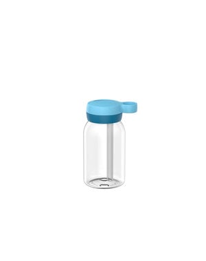 Mepal Drinkfles met rietje Campus 450 ml - Cool Blue
