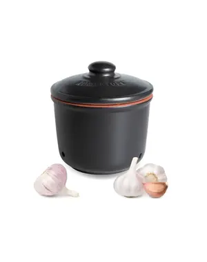 Römertopf Voorraadpot knoflook zwart Römertopf