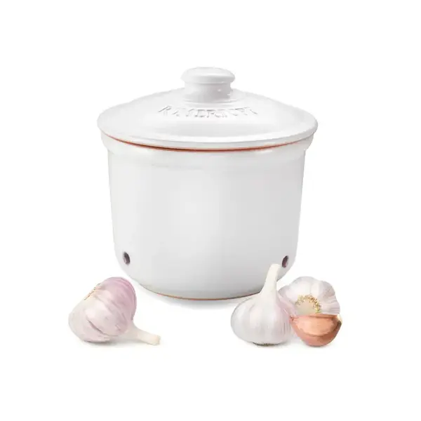 Römertopf Voorraadpot knoflook wit Römertopf