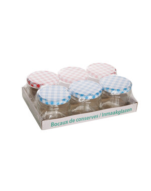 Cosy & Trendy Jampot - Inmaakglas 330ml set/6