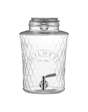 kilner Drankdispenser glas 5L met RVS kraantje